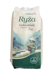 EDEN Ryža Guľatozrnná 1kg EDEN Ryža Guľatozrnná 1kg