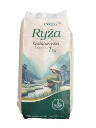 Guľatozrnná ryža EDEN 1kg